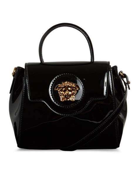 gianni versace borse vernice nera|Borse Donna .